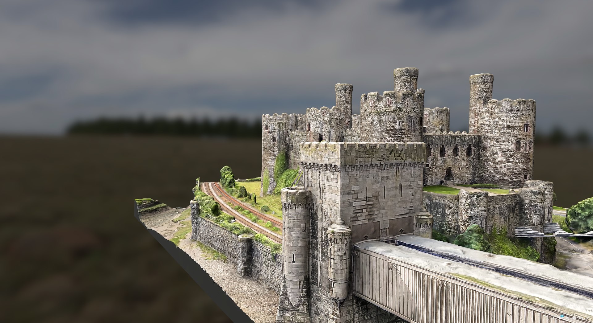 Conwy Castle 3D model https://p.turbosquid.com/ts-thumb/ze/xN9DJr/s2/preview2/png/1777665567/1920x1080/fit_q87/2f09f4d2010fa08fa951f6cd5940c689ce765a25/preview2.jpg