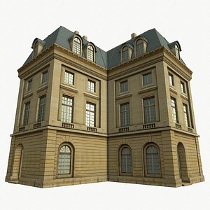 3D classical building model