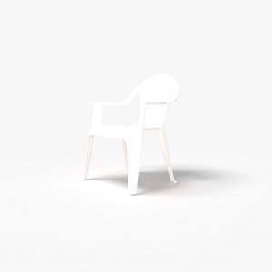 Bonnlo Modern Stackable Chair 3D Model $25 - .max - Free3D