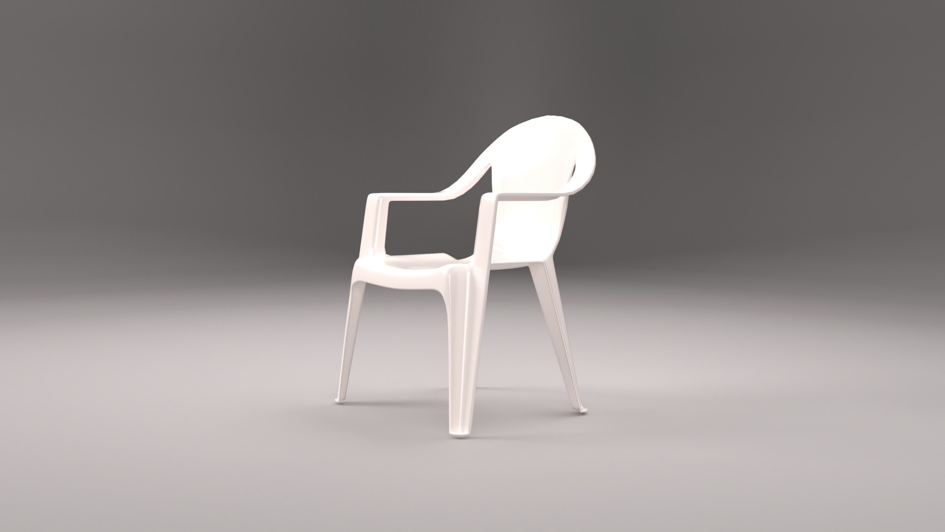 Plastic Chair Model - TurboSquid 2031081