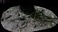 asphalt damaged road tree roots part4 photogrammetry