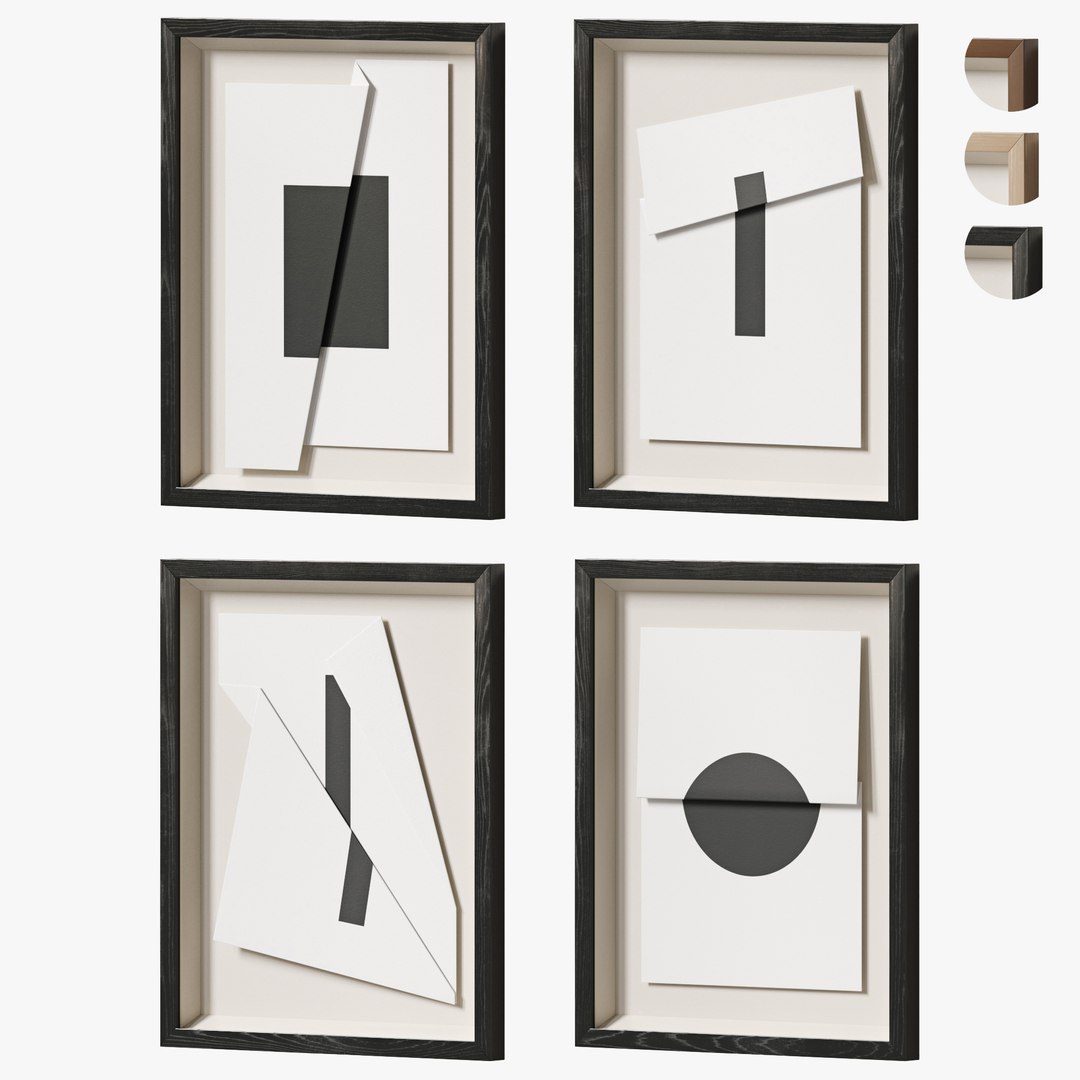3D Wall Art 002 Vanha Lam Vol 01 3D Model - TurboSquid 2322514