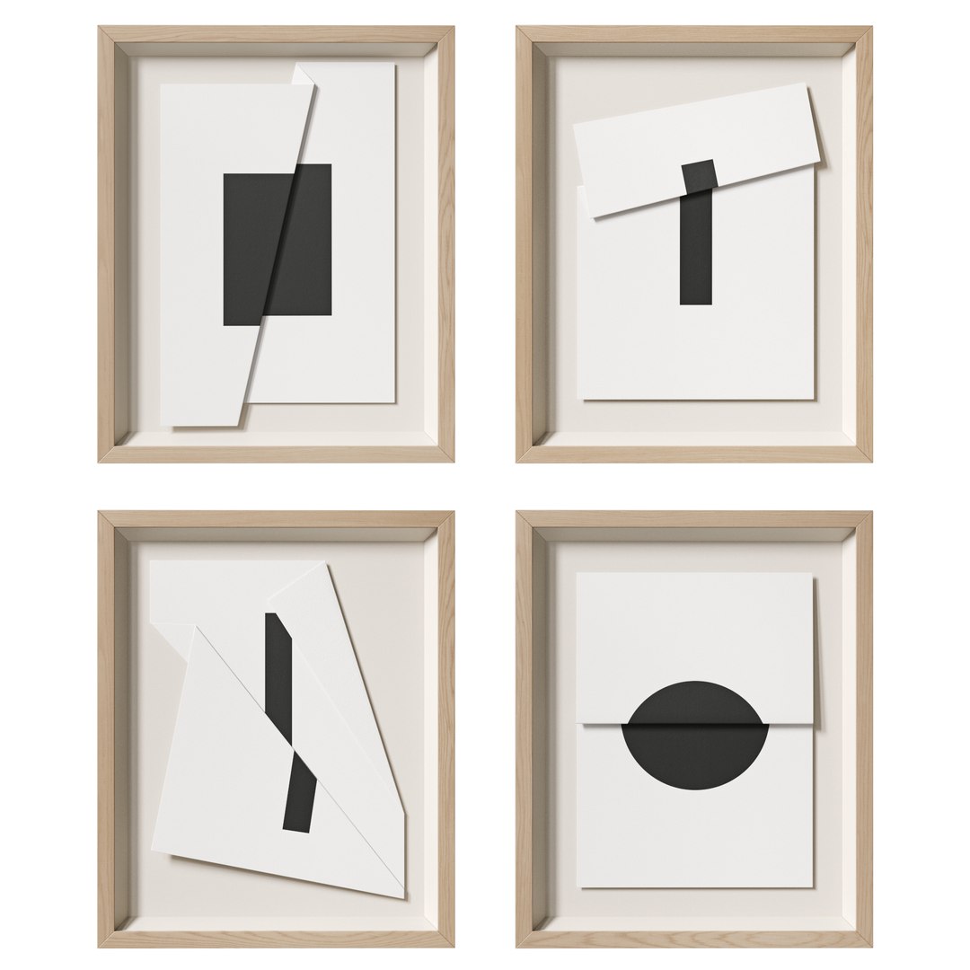 3D Wall Art 002 Vanha Lam Vol 01 3D Model - TurboSquid 2322514