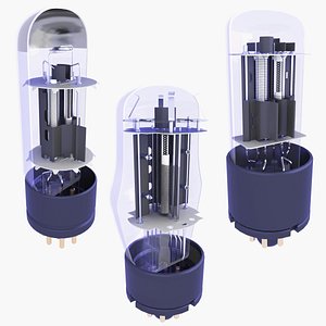 Vacuum Cathode Tubes Cross section v1 model
