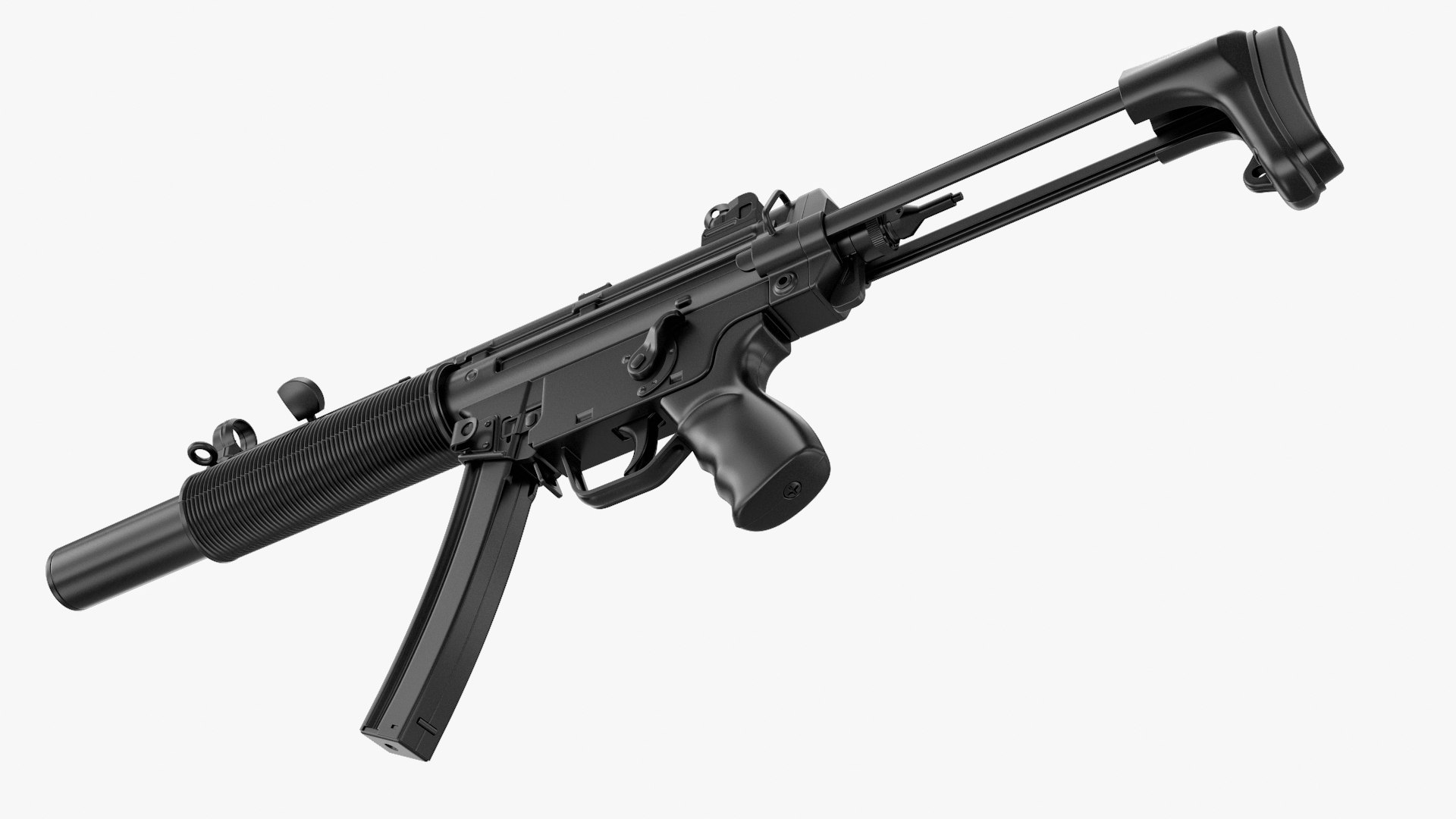 Heckler and Koch MP5SD No Materials 3D model https://p.turbosquid.com/ts-thumb/zf/J2pgER/oS/p8/jpg/1647624726/1920x1080/fit_q87/eb25de8e1d53e18f87394b3ec577df2793bb5a06/p8.jpg