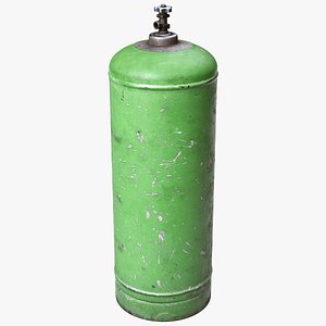 Gas Cylinder Green