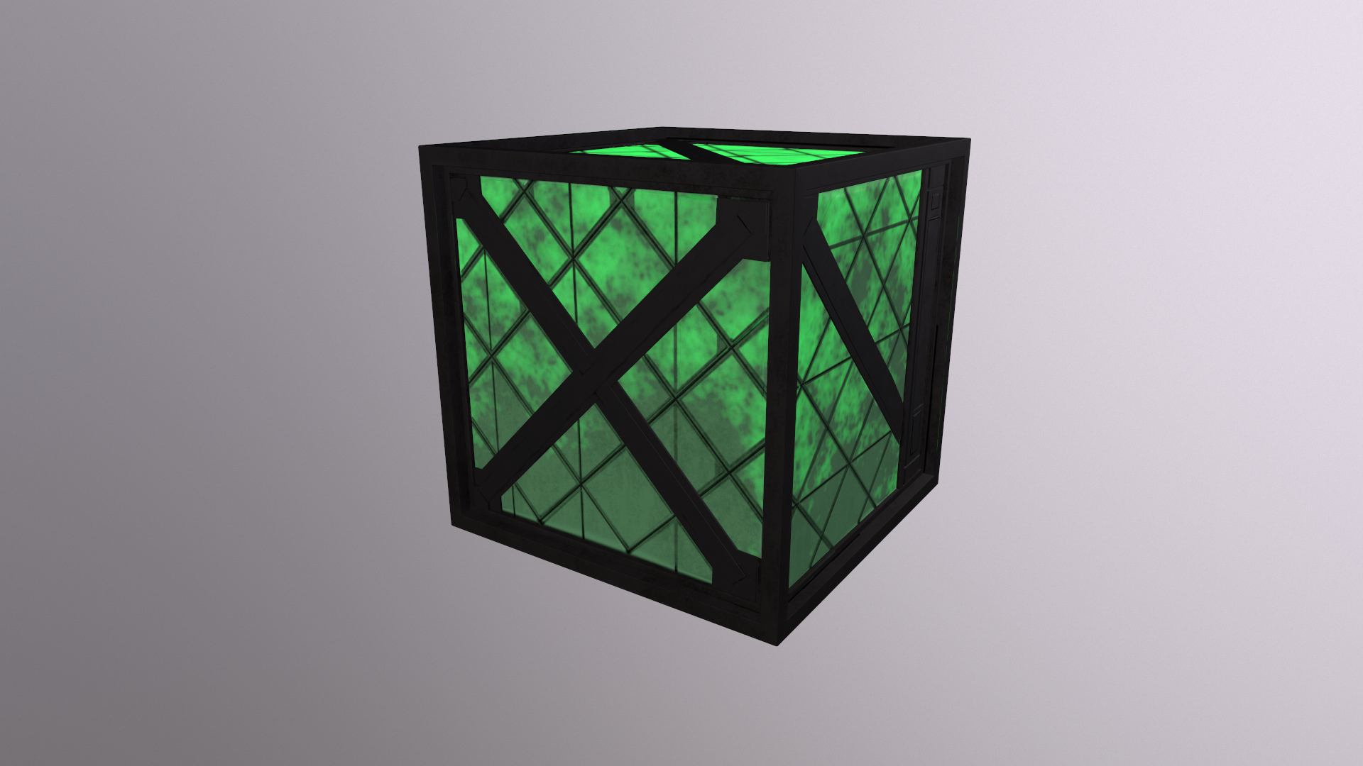 Box Valorant Green 3D Model - TurboSquid 2212838