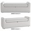 Banco de armazenamento Dakota Performance Boucle