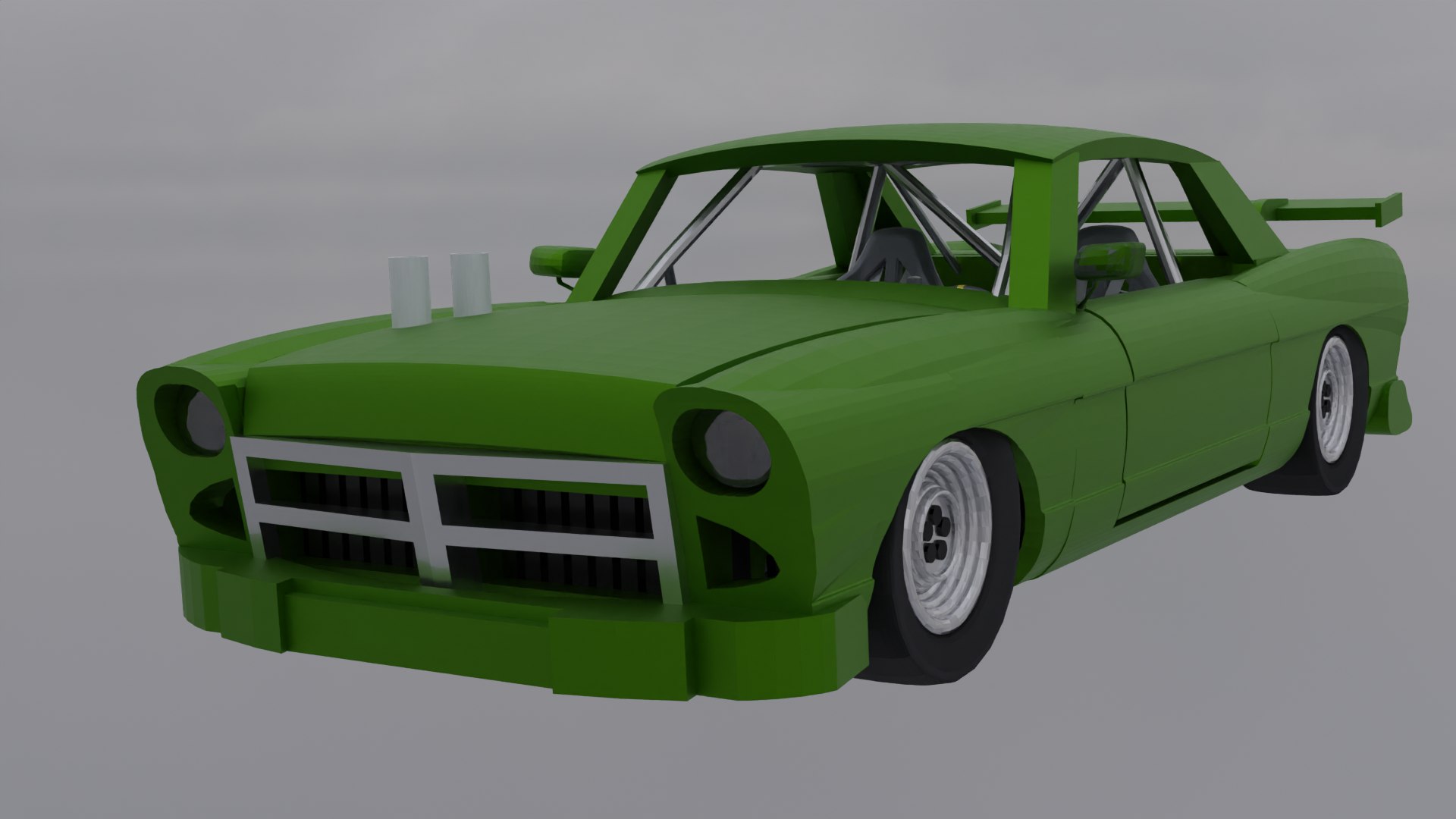 3D Model Custom 60s Dragster - TurboSquid 2270898