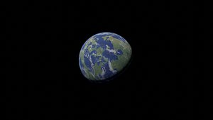 Procedural Planet 3D model