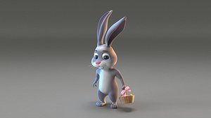 easter bunny 3D model