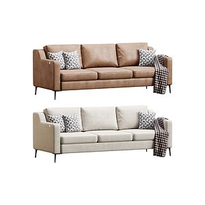 Sofa Halle L by Delavega 3D