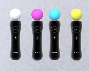 Sony Playstation Move 3D Models for Download TurboSquid