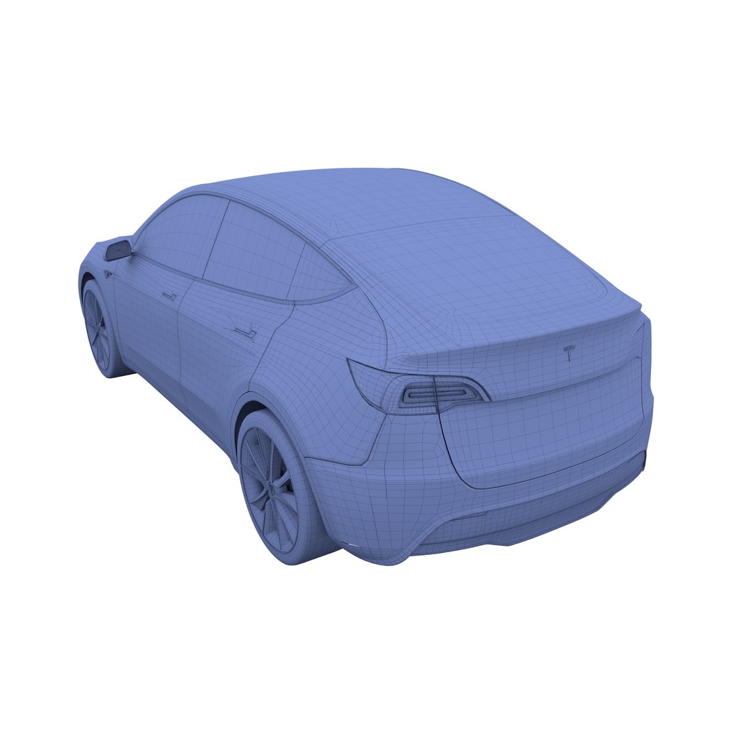 Tesla Y 3D Model - TurboSquid 1578924
