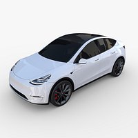 Tesla Model Y White