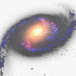 3D Galaxy NGC 1566 model
