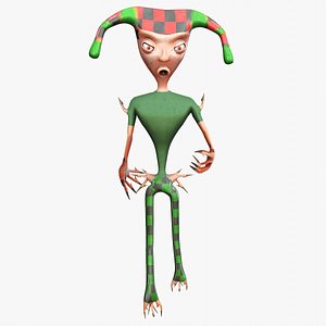 Horror Clown 3D model