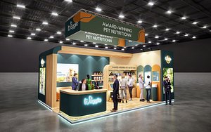Pet Nutrition Exhibition Stand