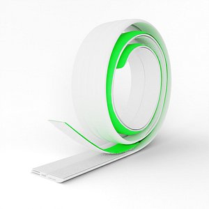 Athletic Velcro Tape Roll - 3D Model  Ready to Render in Blender