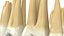 Denti umani con apparecchi dentali trasparenti autoleganti V03