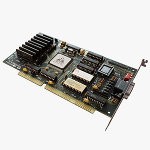 Circuite Board GPU 3D