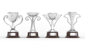 Trophy Cups 3D model