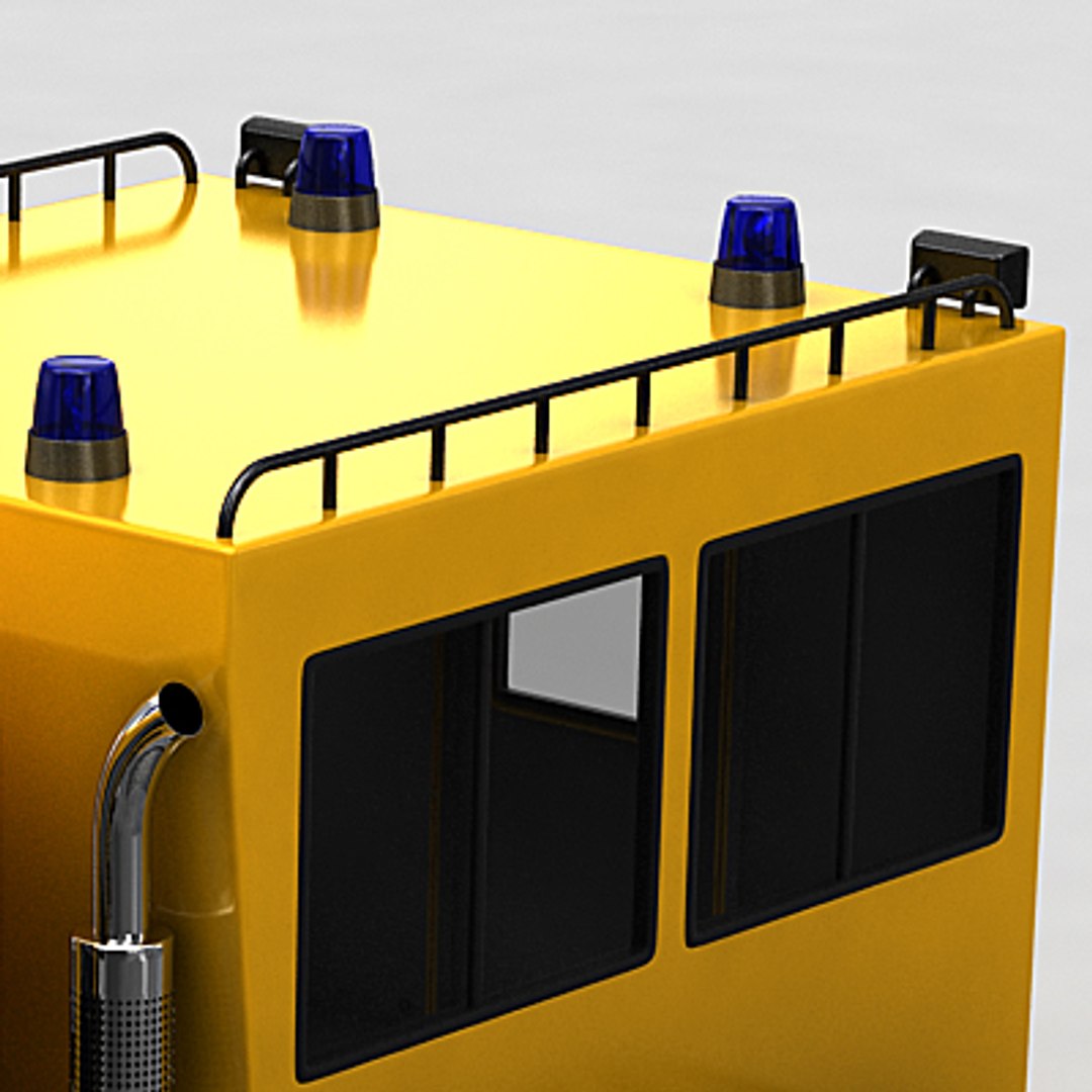 Snow Snowcat Cat 3d C4d