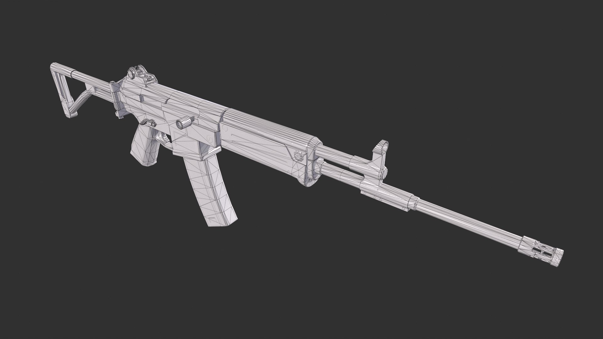 3D Galil Rifle - TurboSquid 1745988