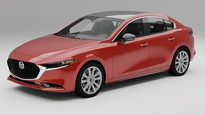 Mazda 3 Sedan 2020 3D model