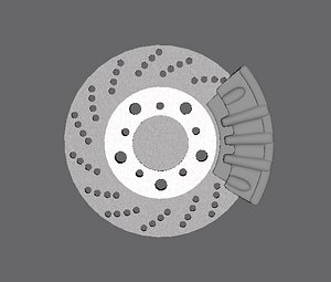 brake disk and pad.gmax