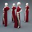 Woman mannequin Red dress