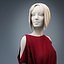 Woman mannequin Red dress