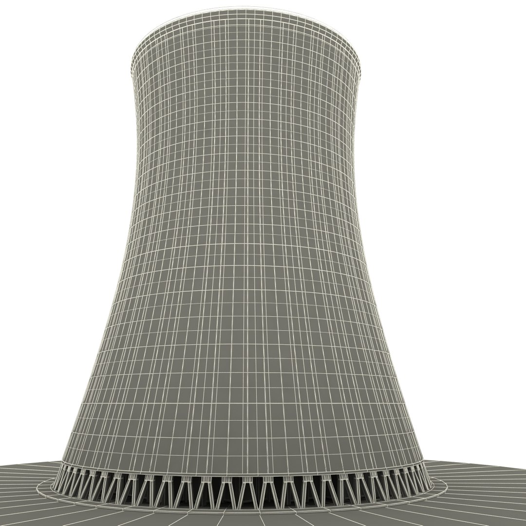 3d Model Cooling Tower