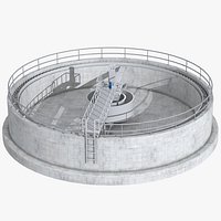 Water Treatment Clarifier