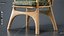 Silla 06 - Sillón esculpido de madera clara
