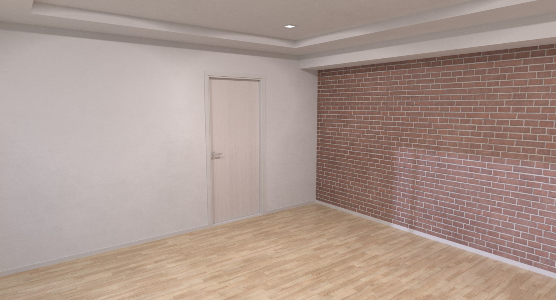 Base bedroom interior 1 model - TurboSquid 1190002