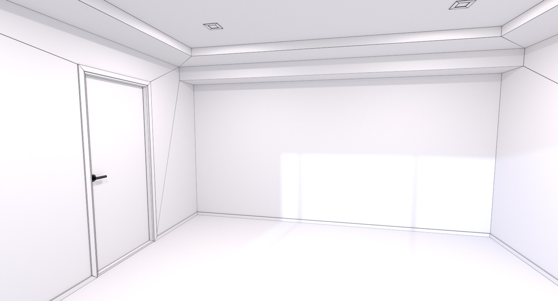 Base bedroom interior 1 model - TurboSquid 1190002