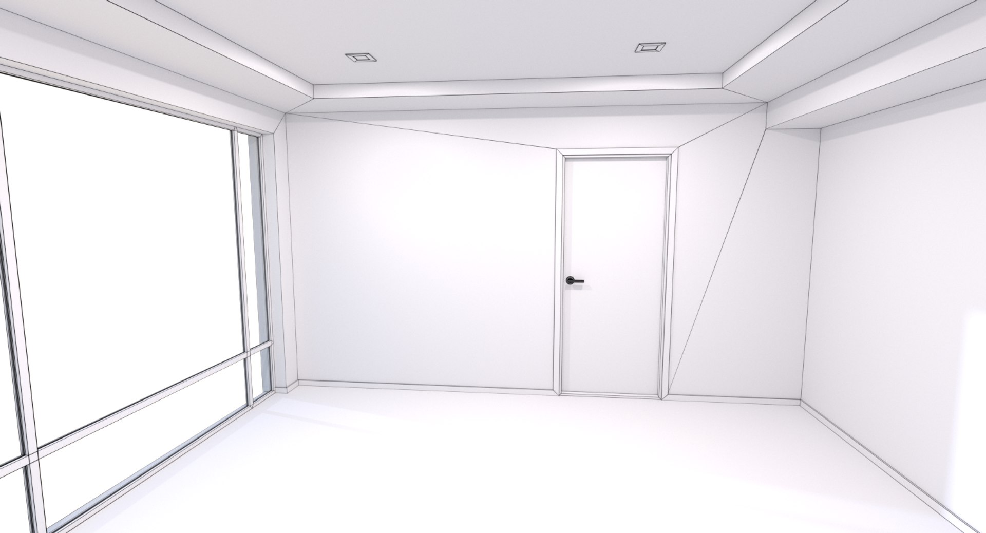 Base bedroom interior 1 model - TurboSquid 1190002