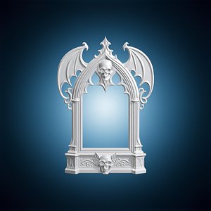 Ravencrest Gothic Frame 3D Print Model