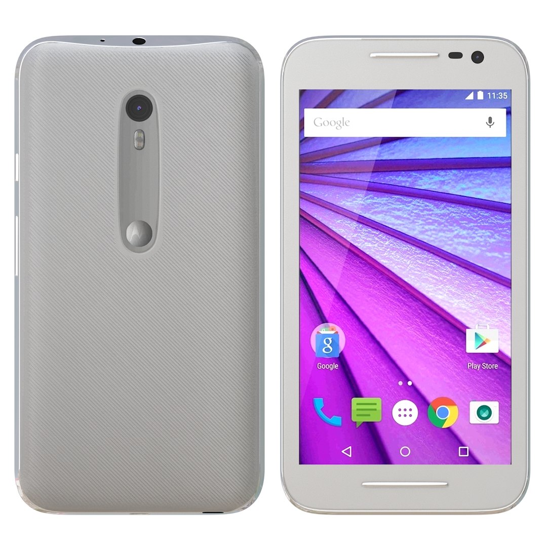 3d Motorola Moto G 3rd Model