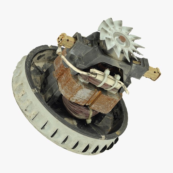 3D model Old Rusty Fan Raw Scanned