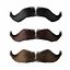 Mustache Low Poly 1