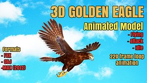 EAGLE 3D ANIMATED MODEL