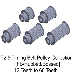T25 FB Timing Belt Pulley Collection