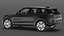 Black Range Rover Sport 2023 3D model
