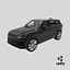 Black Range Rover Sport 2023 3D model