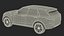 Black Range Rover Sport 2023 3D model