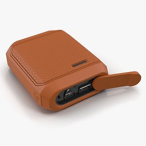 3D model rugged power bank battery