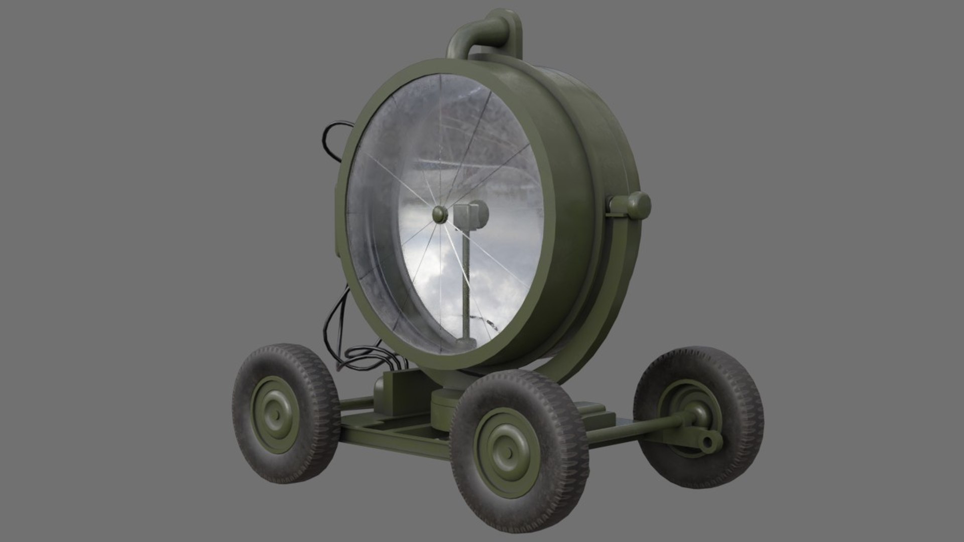 3D Searchlight 1a - TurboSquid 1244236