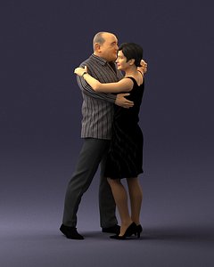 3D scanned human interiors model